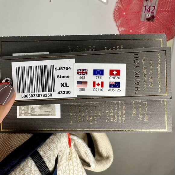 NWT Guide London Premium Two Tone 2-Button Pollo Beige/Tan Size XL - Picture 8 of 12